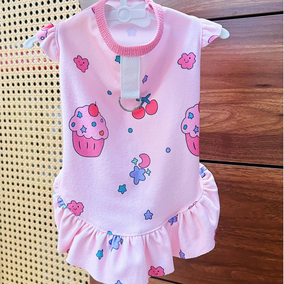 Anti-Chafe Soft Fleece Dog Vest – Leash Buckle Winter Warm Indoor Outdoor Coat