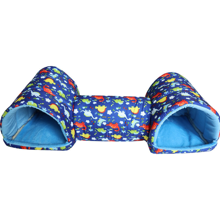 Fleece Tunnel Small Animal Pet Nest – Winter Warm Hidden Foraging Small Animal Pet Cave