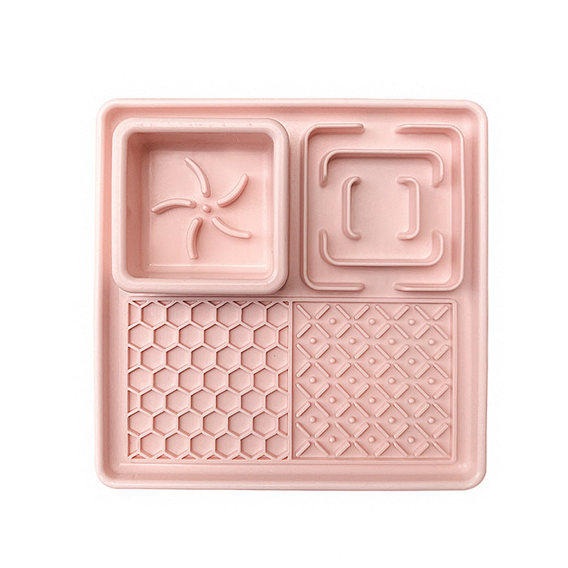 Silicone Slow Feeder Pet Placemat – Non-Slip Waterproof Multi-Functional Food Mat