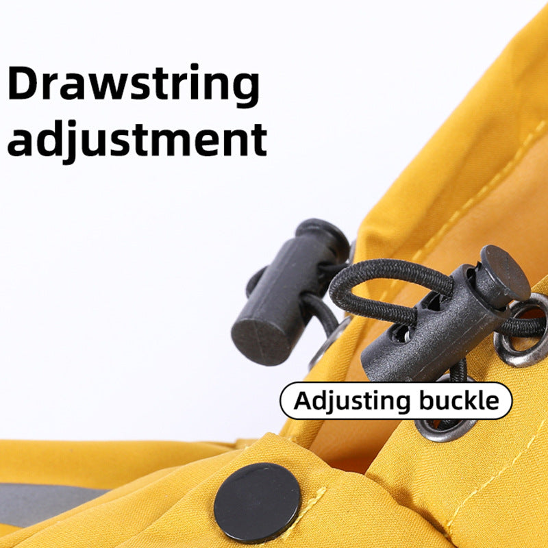 Full-Body Four-Legged Waterproof Dog Raincoat – Integrated Leash Hole Breathable Storm Hoodie