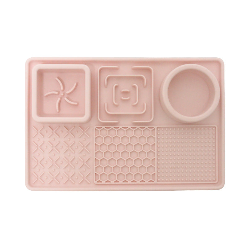 Silicone Slow Feeder Pet Placemat – Non-Slip Waterproof Multi-Functional Food Mat