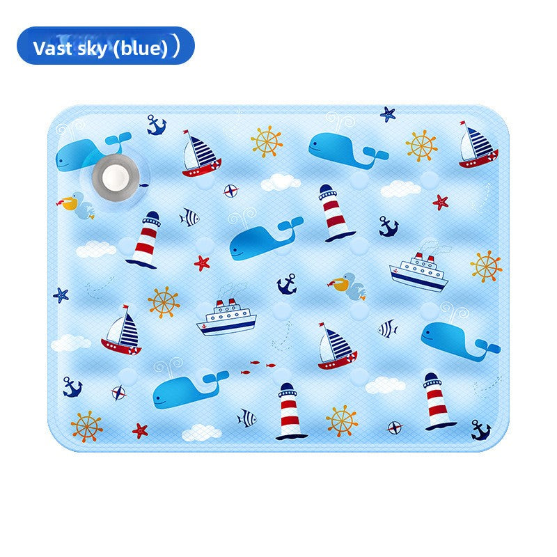 Cartoon Ice Gel Pet Cooling Mat – Scratch-Resistant Summer Weather Heat Dissipation Cushion