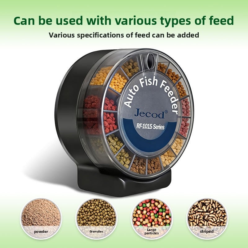 Smart Automatic Fish Feeder – Programmable Aquarium Dispenser