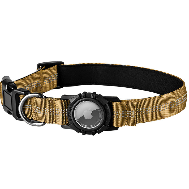 Waterproof AirTag Dog Collar Holder – Reflective Heavy-Duty Anti-Loss Tracker Case