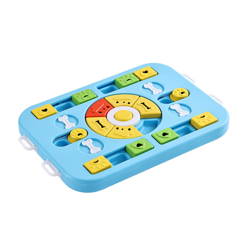 Interactive Puzzle Slow Feeder Maze Tray – Cognitive Training Enrichment Sniffing Meal Station