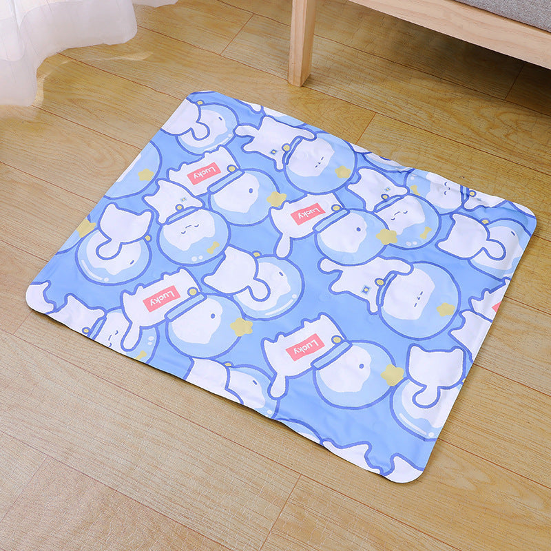 Ice Gel Pet Cooling Mat – Waterproof Non-Slip Summer Heat Dissipation Pad