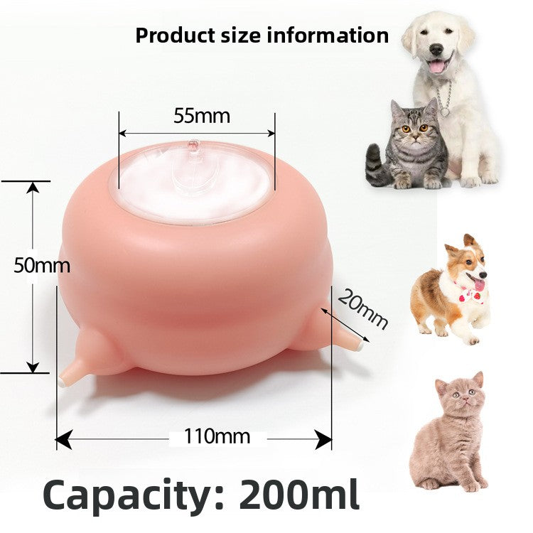 Bionic Silicone Pet Nursing Feeding Bottle – Chew-Resistant Hands-Free Training Pacifier Kit