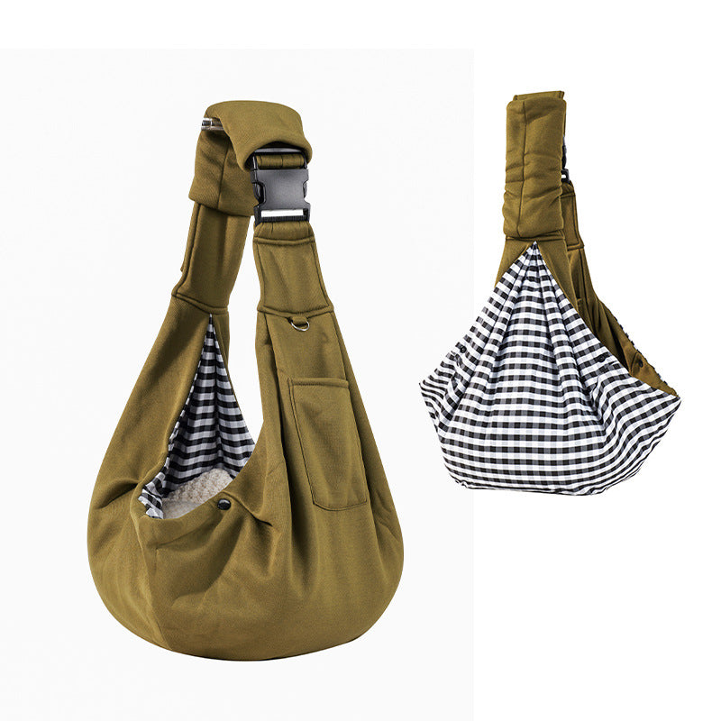 Adjustable Padded Shoulder Pet Carrier Bag – Lightweight Breathable Travel Tote Sling