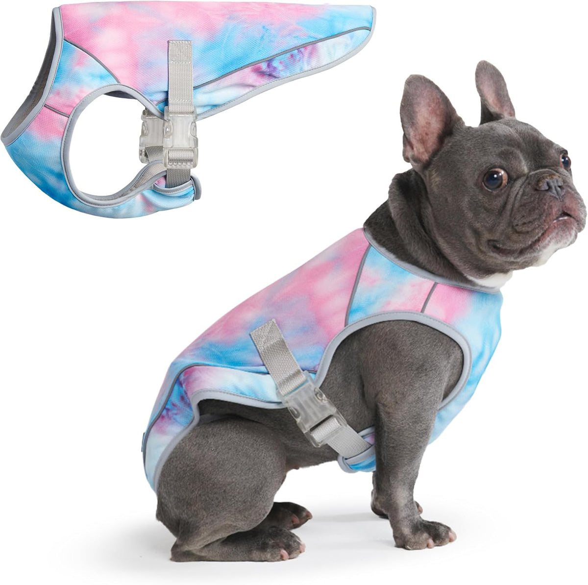 Advanced Heat Relief Cooling Dog Vest – Lightweight Breathable UV Protection Sun Coat