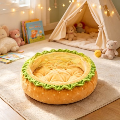Anti-Anxiety Soft Plush Pet Bed – Winter Warm All-Season Deep Sleep Cushion