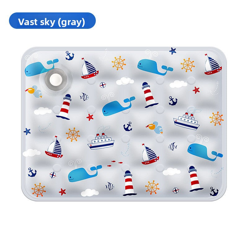 Cartoon Ice Gel Pet Cooling Mat – Scratch-Resistant Summer Weather Heat Dissipation Cushion