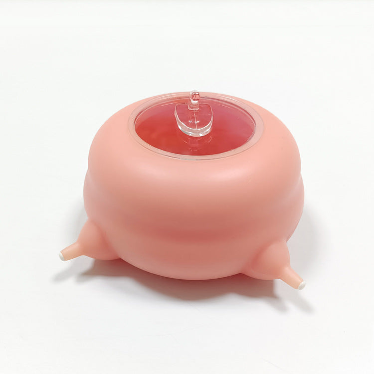 Bionic Silicone Pet Nursing Feeding Bottle – Chew-Resistant Hands-Free Training Pacifier Kit