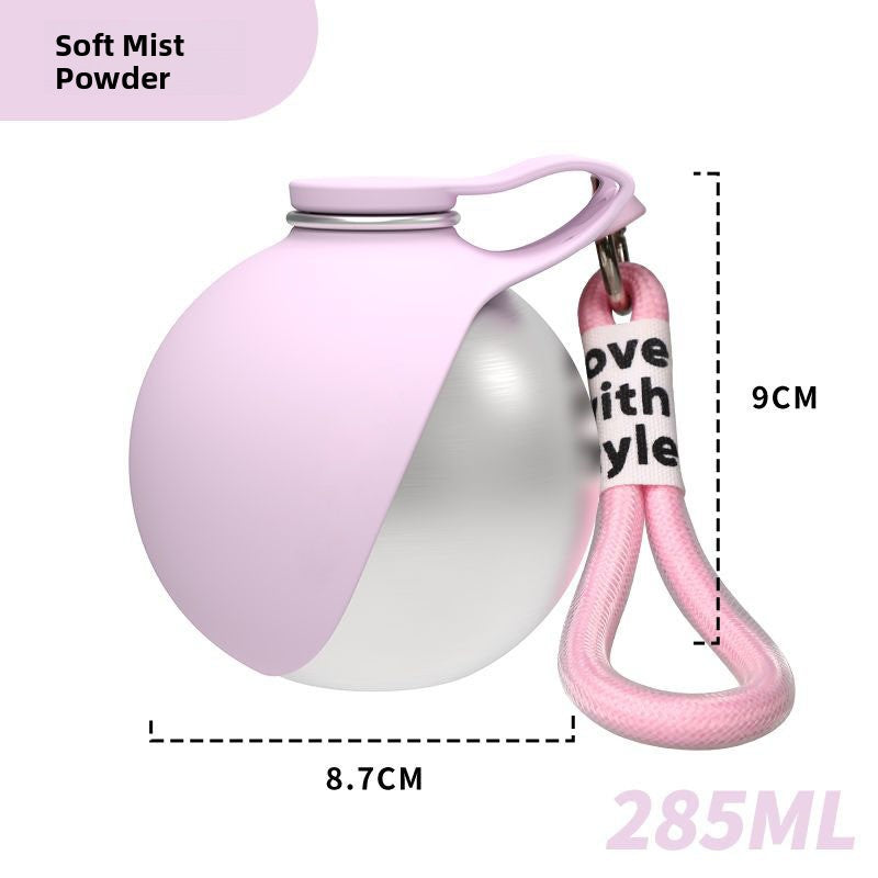 Foldable Stainless Steel Pet Water Bottle – Portable Leak-Proof Travel Drinking Dispenser