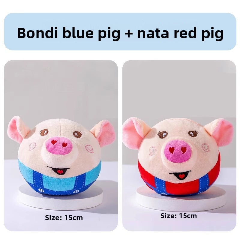 2-Pack Motorized Jumping Dog Toys – Includes Both Bondi Blue & Nata Red Balls