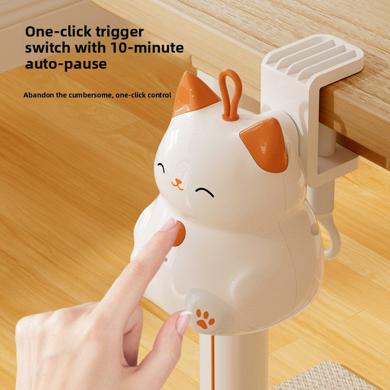 Smart Motorized Automatic Lifting Cat Toy – Interactive String Toy For Boredom Relief