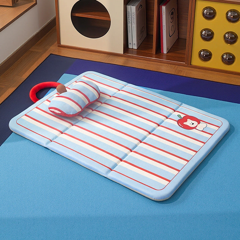 Waterproof All-Season Pet Cooling Mat – Double-Sided Anti-Anxiety Deep Sleep Cushion