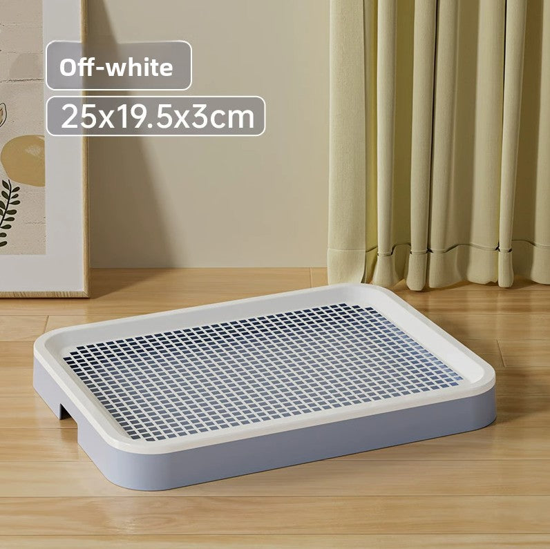 Anti-Splash Rabbit Litter Box Fence – Detachable Easy-Clean Small Pet Trainer Tray