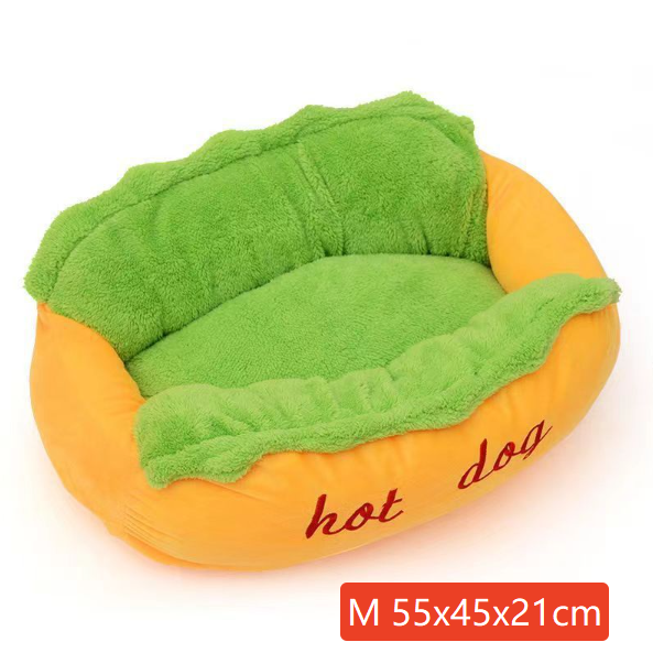 Washable Removable Pet Bed – Winter Warm PP Cotton Insulating Nest