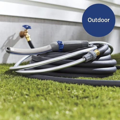 Adjustable Flow Pet Shower Attachment Set – Built-In Filtration Massage Grooming Sprayer