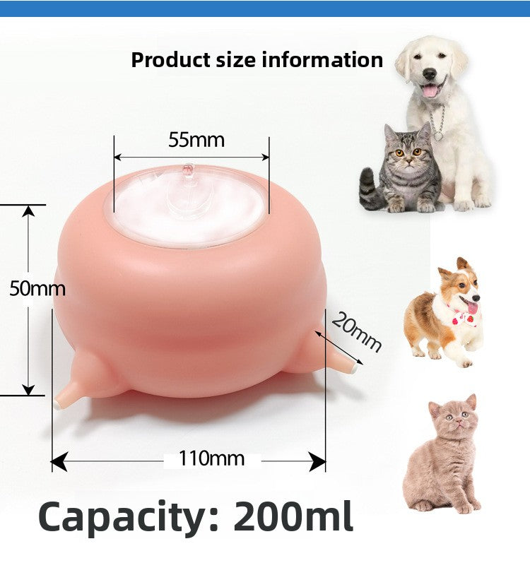 Bionic Silicone Pet Nursing Feeding Bottle – Chew-Resistant Hands-Free Training Pacifier Kit