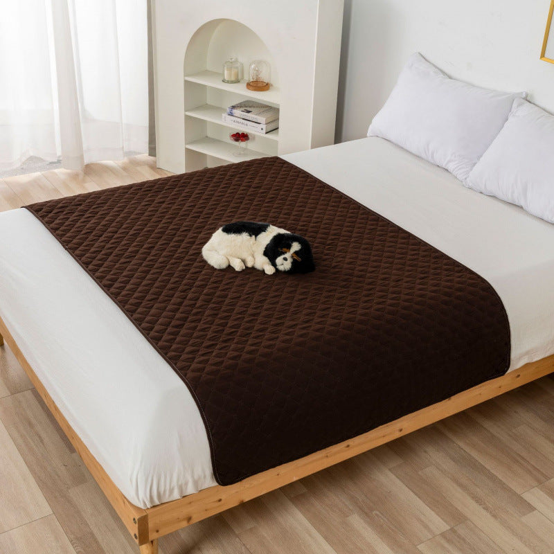 Waterproof Scratch-Resistant Pet Sleeping Mat – All-Season Washable Multi-Surface Bed Cushion
