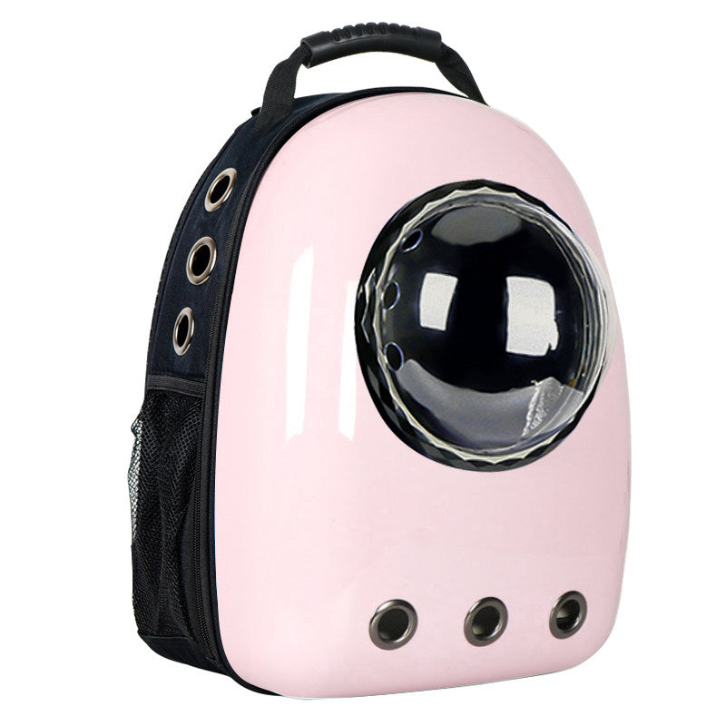 12-Hole Breathable Pet Carrier Backpack – Large-Capacity Heavy-Duty Multi-Ventilation Travel Capsule