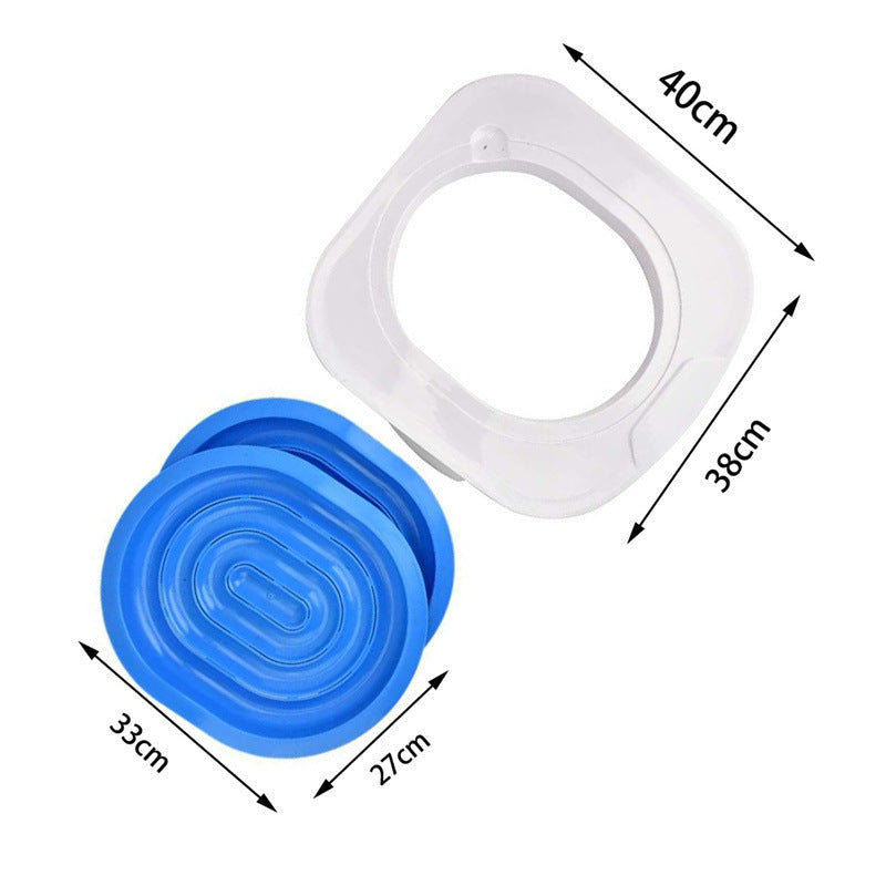 Human Toilet Training Kit for Cats – Step-by-Step Litter Tray Transition Seat