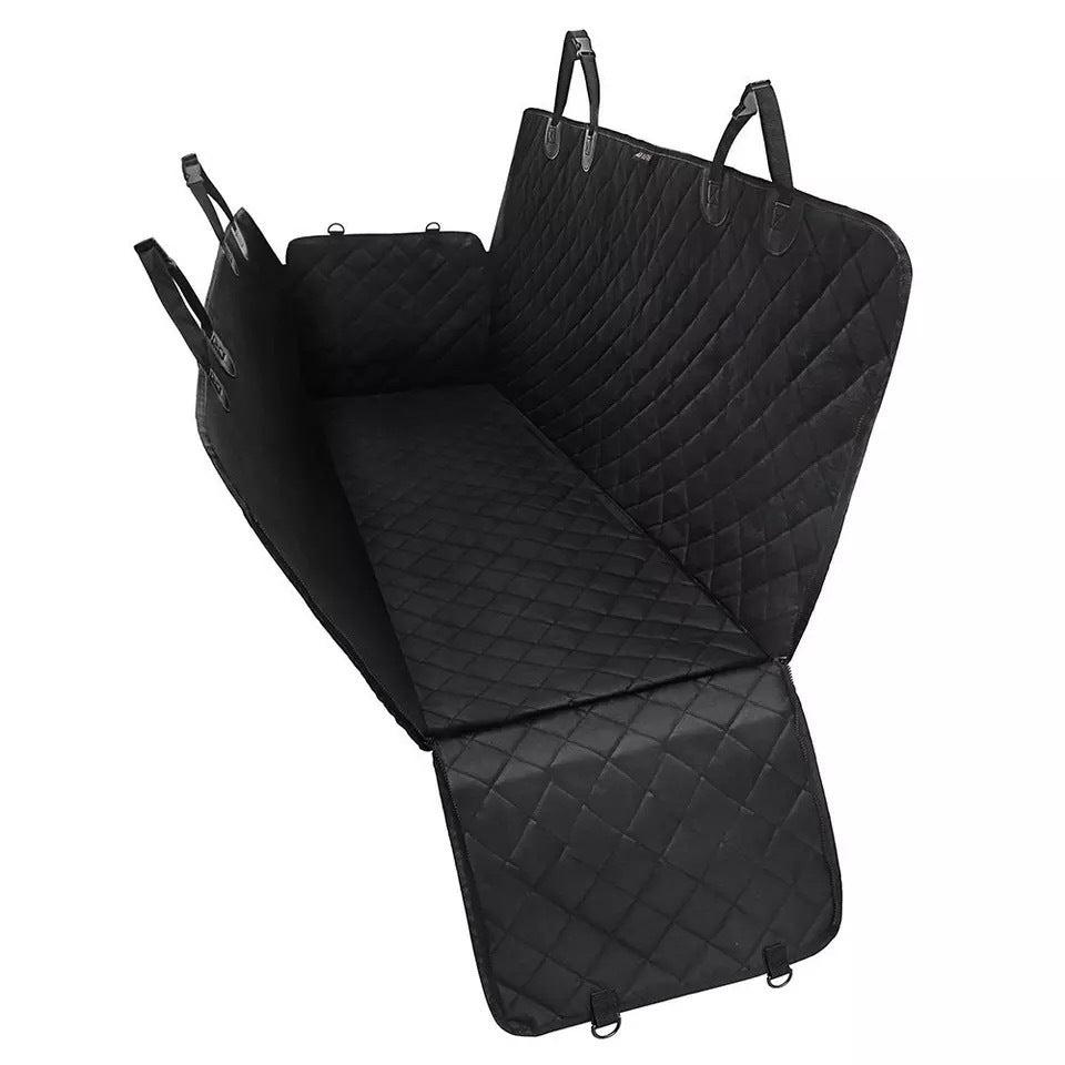 Waterproof Mesh Window Pet Car Seat Mat – Heavy-Duty Anti-Slip Travel Hammock Protector