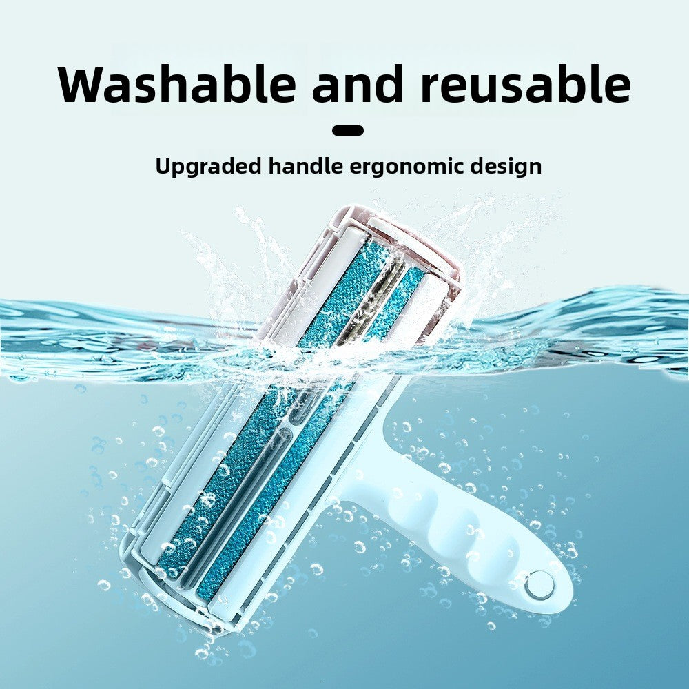Reusable Washable Silicone Lint Roller – Eco-Friendly Multi-Surface Fabric Pet Hair Remover