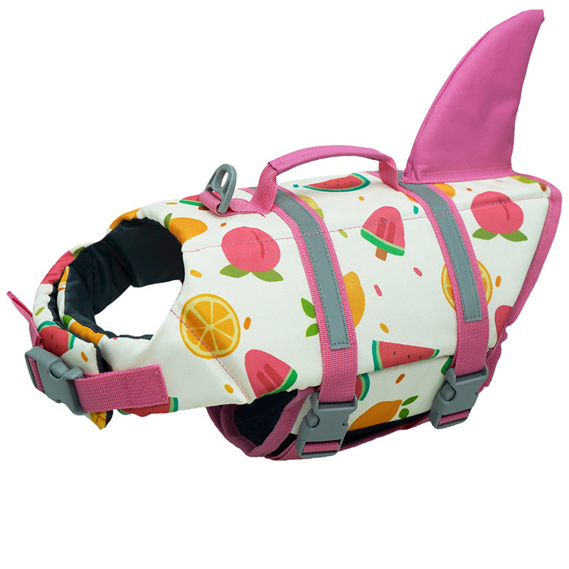 High-Buoyancy Creative Dog Swimming Safety Vest – Lightweight Floating Rescue Water Coat