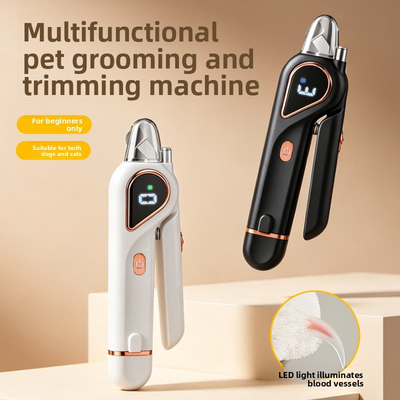 Cordless Electric Pet Nail Grinder – Precision Safety Trimmer For Cats And Puppies