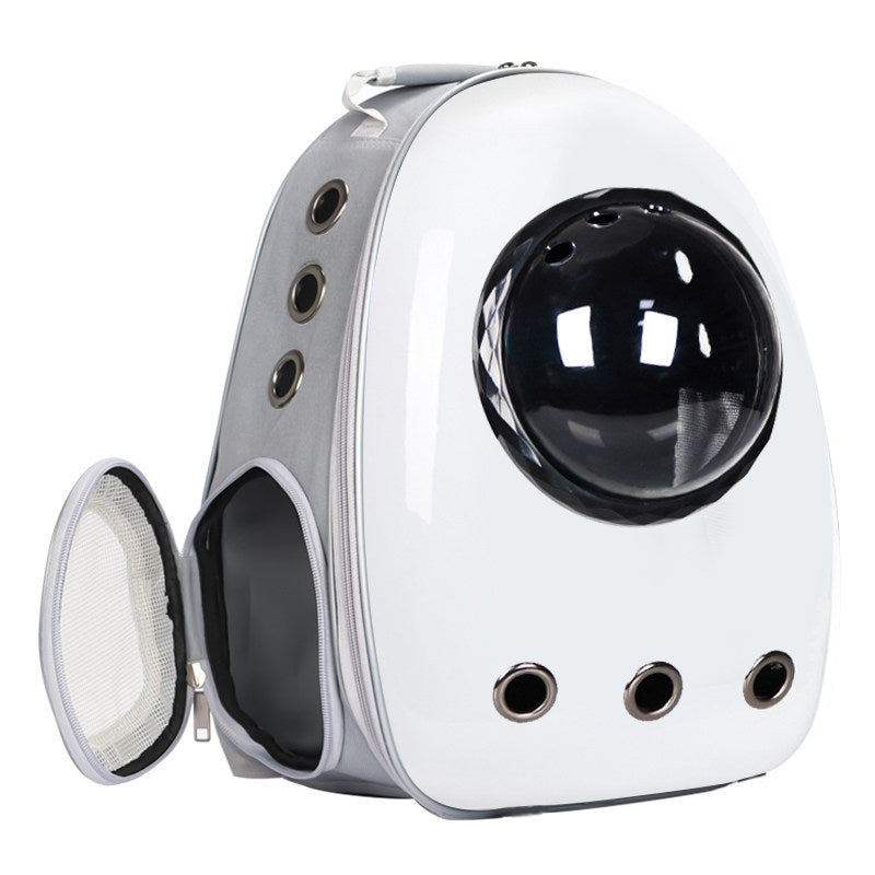 12-Hole Breathable Pet Carrier Backpack – Large-Capacity Heavy-Duty Multi-Ventilation Travel Capsule