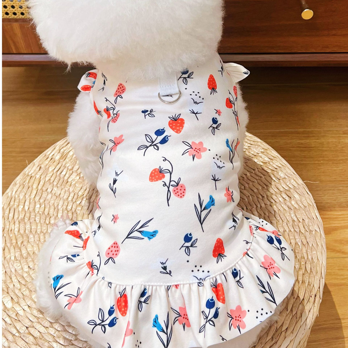 Anti-Chafe Soft Fleece Dog Vest – Leash Buckle Winter Warm Indoor Outdoor Coat