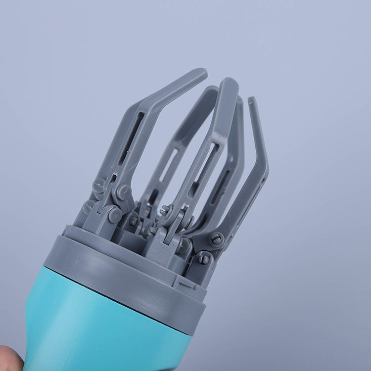 Portable Six-Claw Pet Poop Scooper – High-Grip Handheld Waste Bag Dispenser Kit