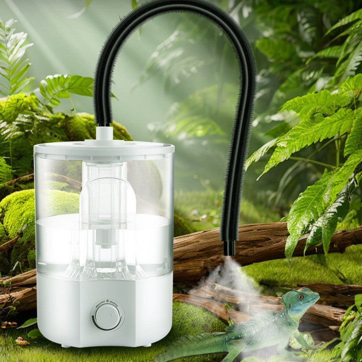 Ultrasonic Reptile Humidarium Fogger – Quiet Automatic Shutoff Large Capacity Misting System