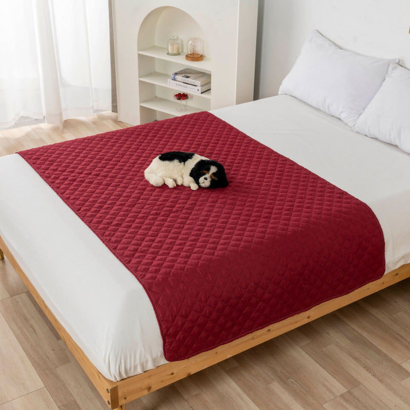 Waterproof Scratch-Resistant Pet Sleeping Mat – All-Season Washable Multi-Surface Bed Cushion