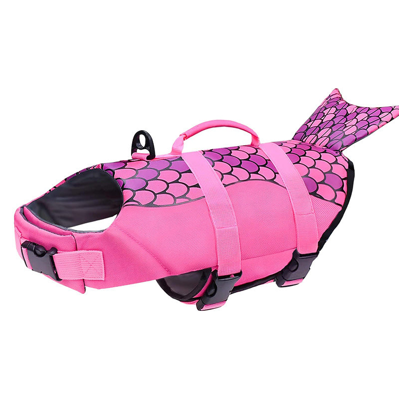 High-Buoyancy Creative Dog Swimming Safety Vest – Lightweight Floating Rescue Water Coat