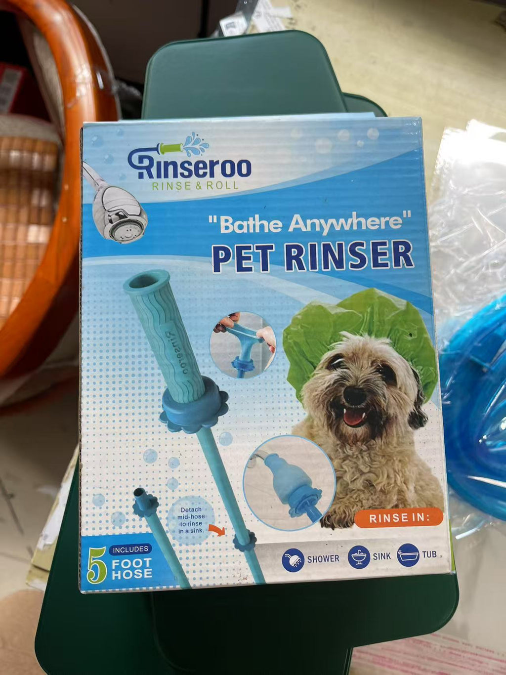 Leak-Proof Universal Silicone Pet Shower Hose – Lightweight High-Flexibility Rinsing Attachment