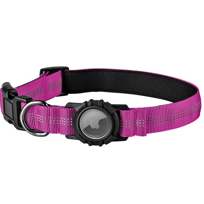 Waterproof AirTag Dog Collar Holder – Reflective Heavy-Duty Anti-Loss Tracker Case