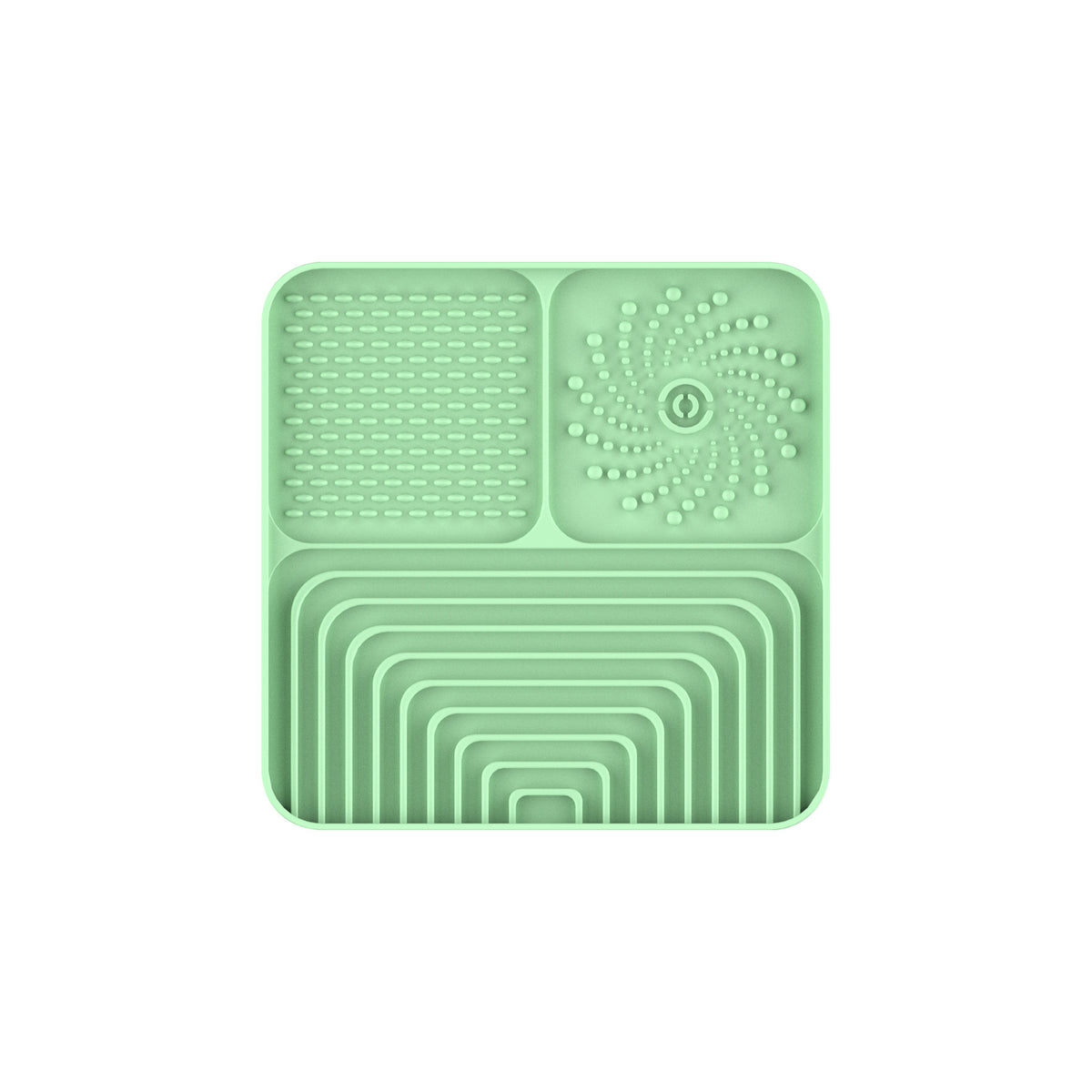Anti-Anxiety Silicone Pet Licking Mat – Suction-Base Spill-Proof Slow Feeder Meal Station
