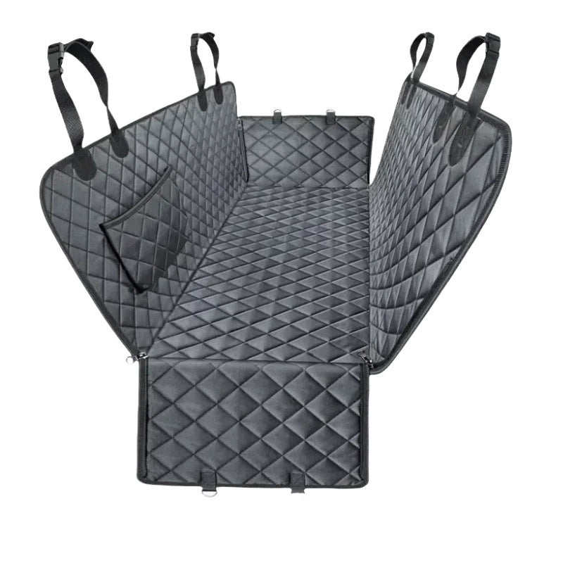 Waterproof Mesh Window Pet Car Seat Mat – Heavy-Duty Anti-Slip Travel Hammock Protector