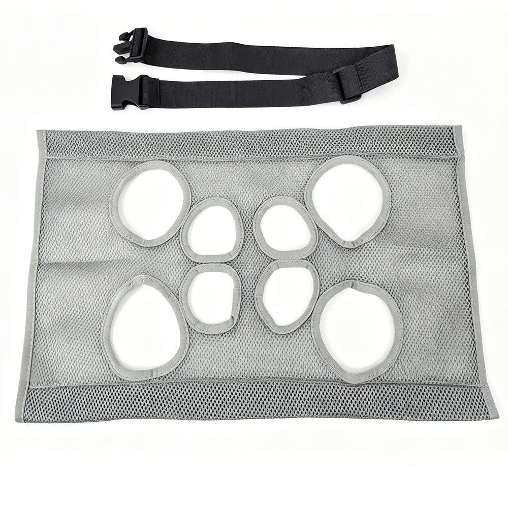 Adjustable Suspension Pet Grooming Hammock – Secure Restraint Quick-Dry Mesh Nail Trimming Station