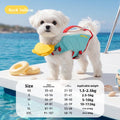 Super Buoyancy Dog Swimming Vest – Adjustable Temperature Regulating Water Flotation Jacket