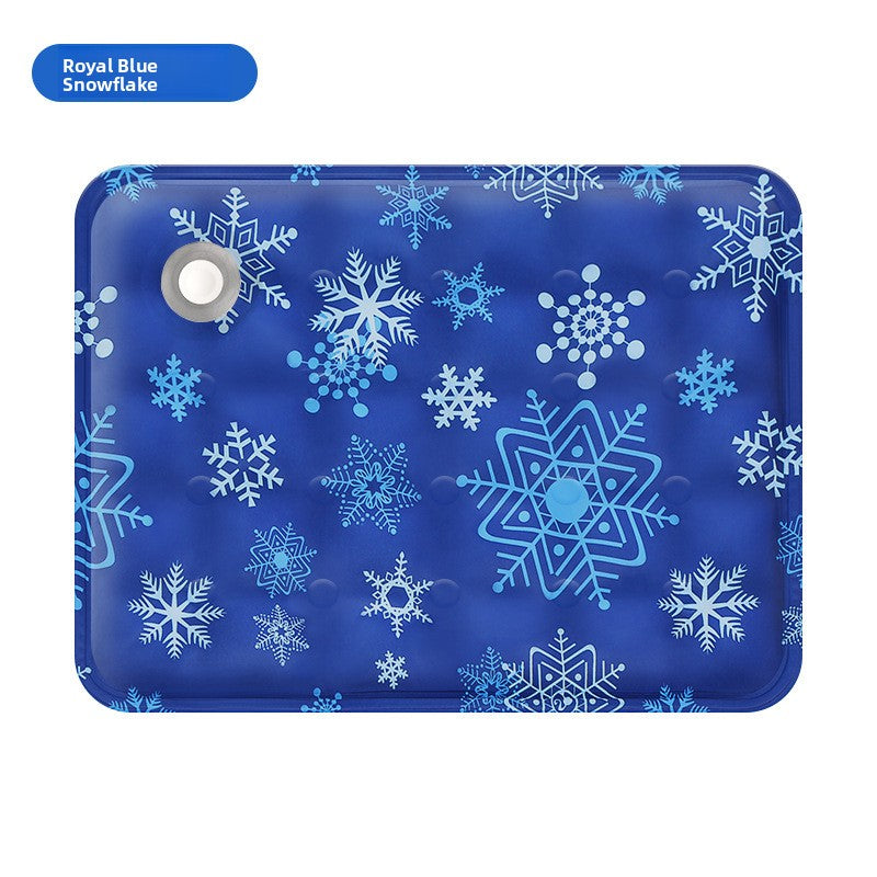 Cartoon Ice Gel Pet Cooling Mat – Scratch-Resistant Summer Weather Heat Dissipation Cushion