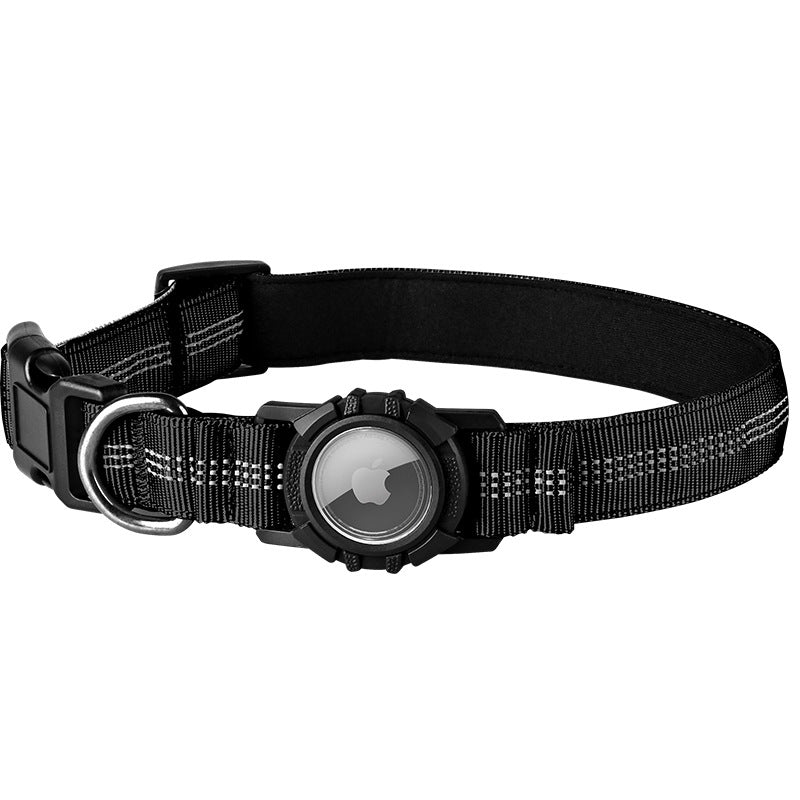 Waterproof AirTag Dog Collar Holder – Reflective Heavy-Duty Anti-Loss Tracker Case