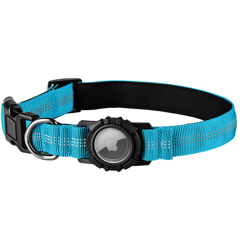 Waterproof AirTag Dog Collar Holder – Reflective Heavy-Duty Anti-Loss Tracker Case