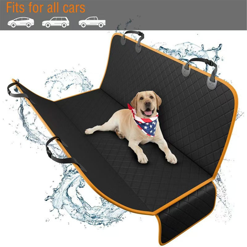 Waterproof Mesh Window Pet Car Seat Mat – Heavy-Duty Anti-Slip Travel Hammock Protector