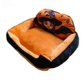 Halloween Spooky Cartoon Pet Sofa Bed – Soft Winter Warm Festive Atmosphere Cushion