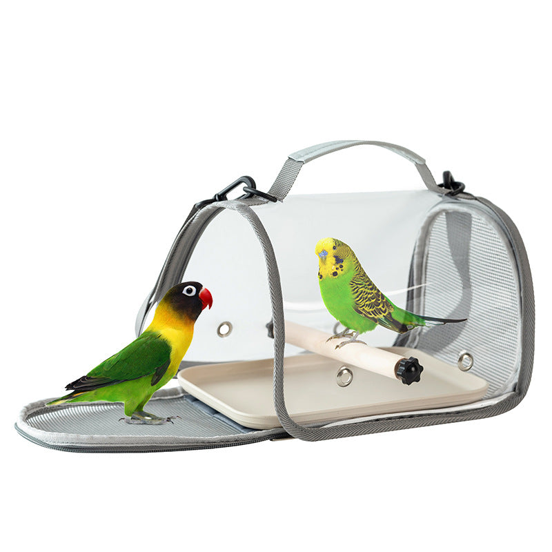 Portable Small Animal Carrier Bag – Breathable Lightweight Travel Cage For Pocket Pets