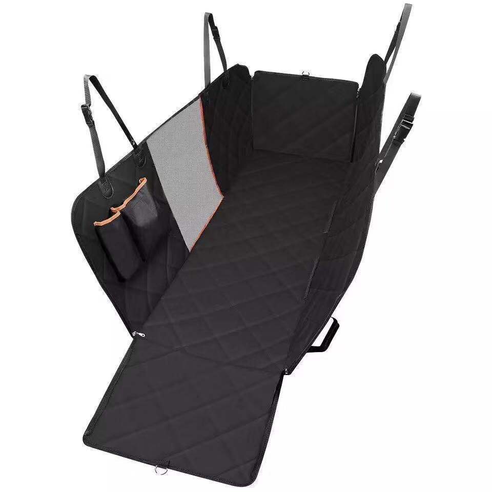 Waterproof Mesh Window Pet Car Seat Mat – Heavy-Duty Anti-Slip Travel Hammock Protector